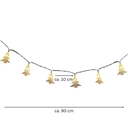 Weihnachtsdeko Set mit LED Baum, Lichterkette & Wichtel auf Holzstern – Galeriebild 7, Artikelnummer 18302