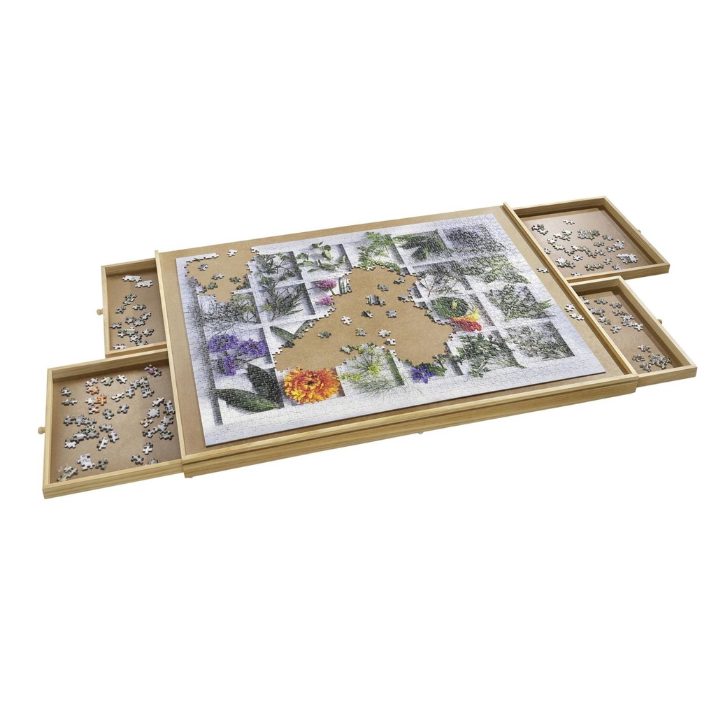 Puzzlebrett mit 4 Auszügen für 1500er Puzzle – Galeriebild 1, Artikelnummer 17873