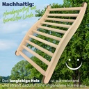 Rückenlehne ergonomische S-Form Sauna Saunazubehör Holz – Galeriebild 3, Artikelnummer 1509