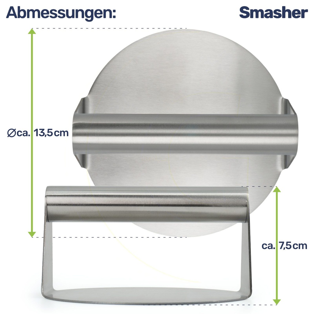 Smash-Burger Maker Set 4-teilig mit Haube, Pressen und BBQ-Wender – Galeriebild 9, Artikelnummer 17930