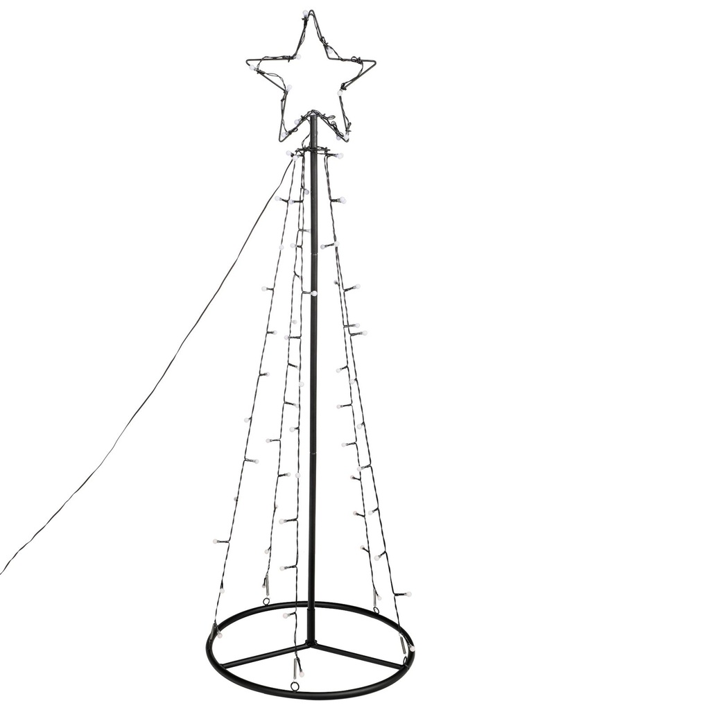LED Metall Weihnachtsbaum Dekoration