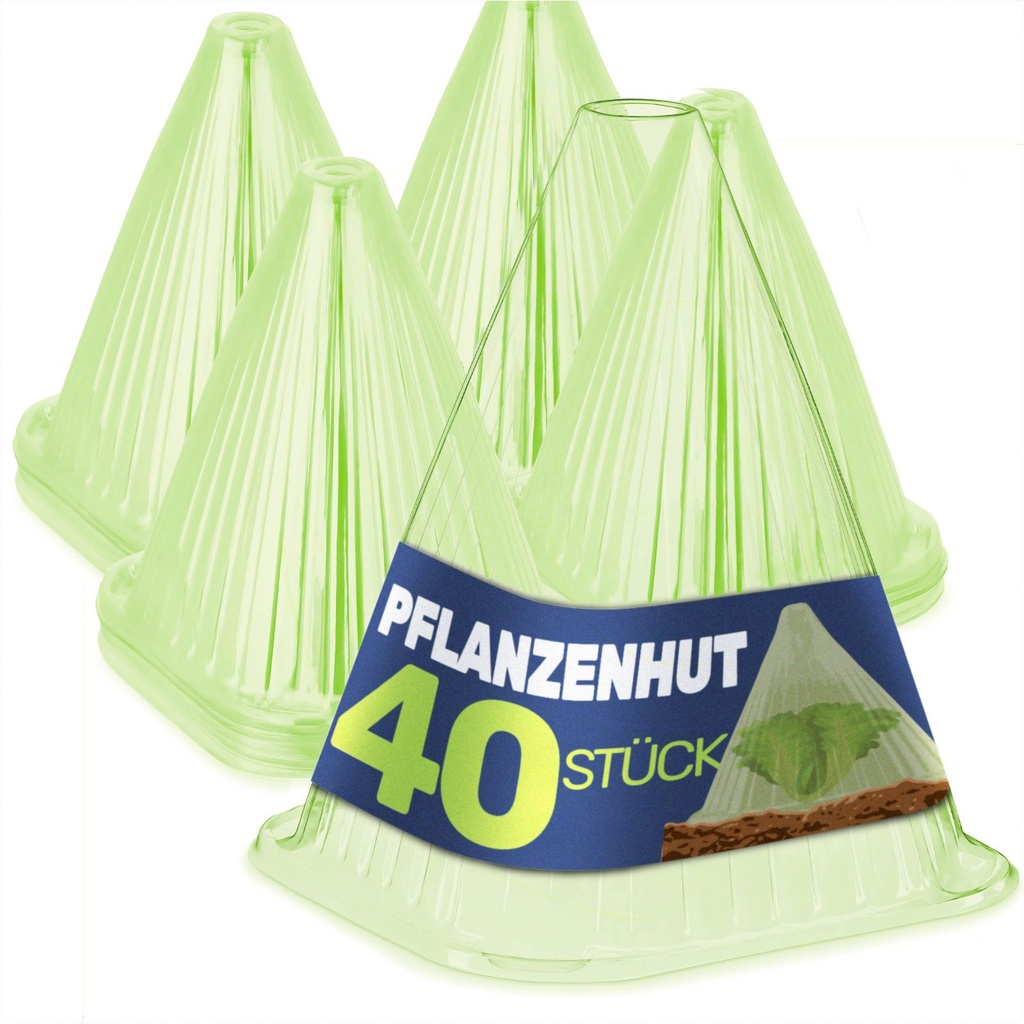Pflanzenhut Pflanzenschutz Pflanzen Pflanzhilfe Gartenglocken Set