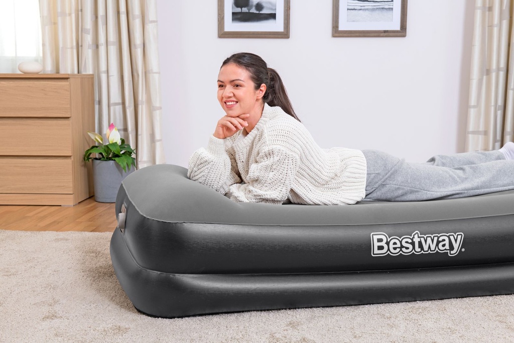 Bestway Luftbett Single Einzelbett mit integrierter Elektropumpe – Galeriebild 4, Artikelnummer 17927