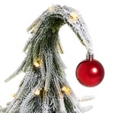 Deko Weihnachtsbaum mit LED Kugelspitze warmweiß batteriebetrieben – Galeriebild 4, Artikelnummer 18284