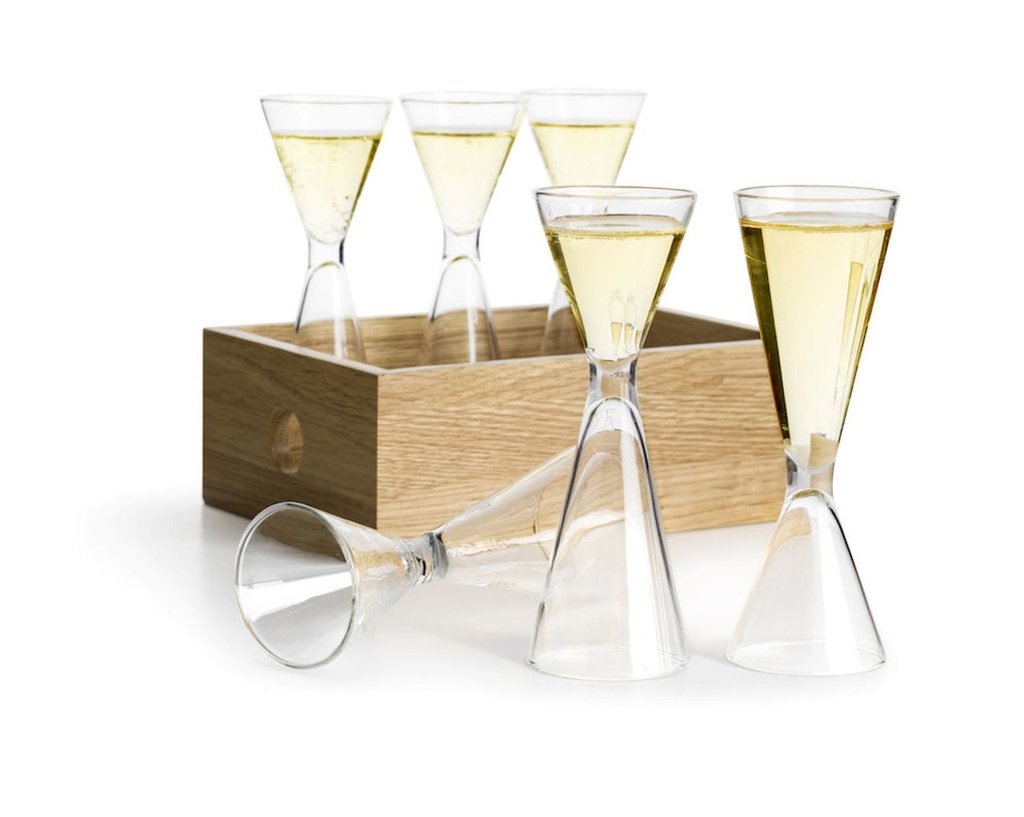 Schnapsglas Set mit Holzbox 7tlg. – Galeriebild 1, Artikelnummer 15920