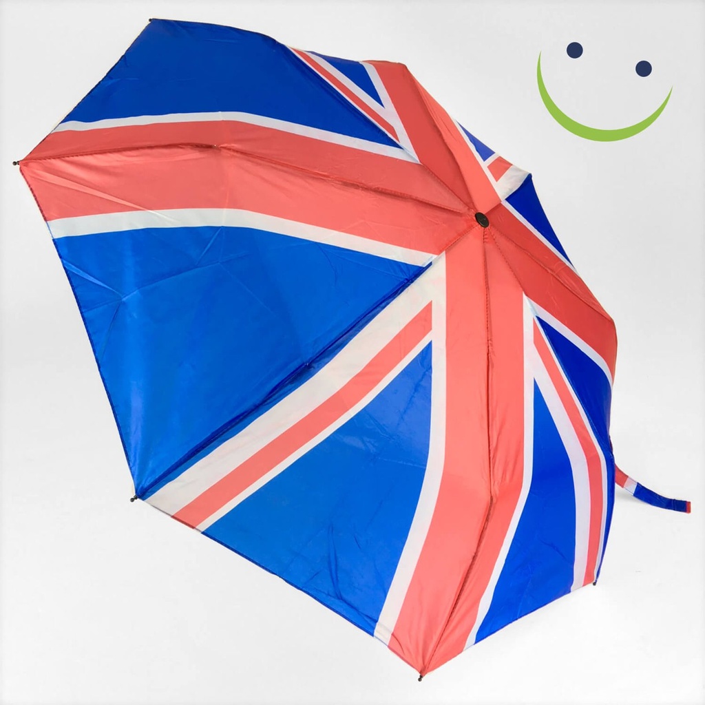 Taschenregeschirm Union Jack England Fahne UK Taschenschirm Ø 98 cm – Galeriebild 4, Artikelnummer 2289