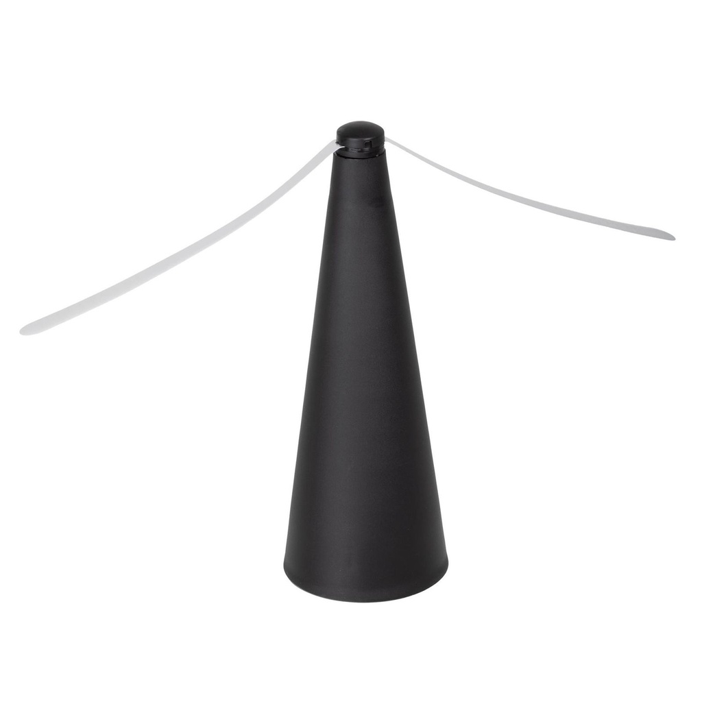 Insektenventilator 2‑Flügel schwarz geräuscharm, batteriebetrieben – Galeriebild 3, Artikelnummer 18144