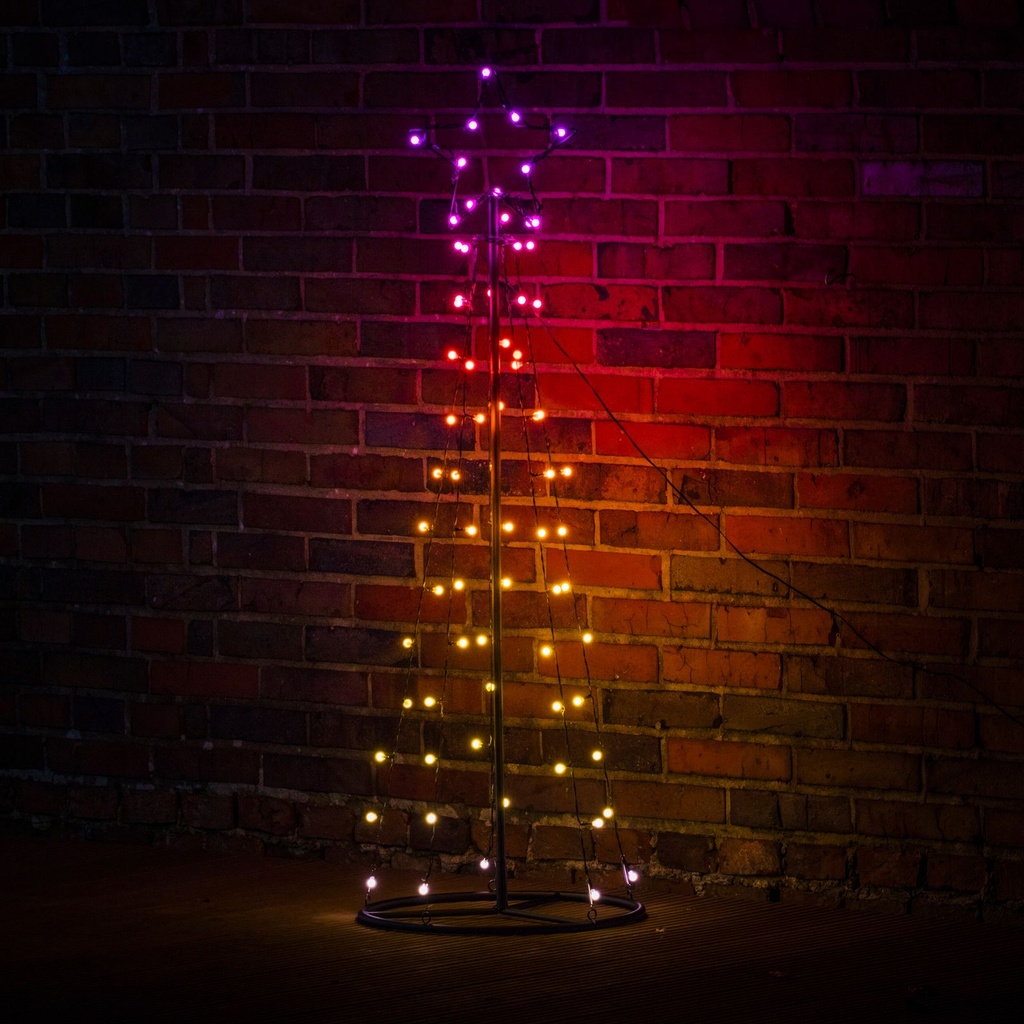 LED Metall Weihnachtsbaum Dekoration – Galeriebild 3, Artikelnummer 15267
