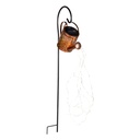LED Solar Giesskanne Gartenlichterkette, Metall – Galeriebild 6, Artikelnummer 16204