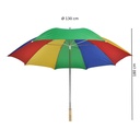 Sonnenschirm Strandschirm Gartenschirm Schirm Regenschirm XXL ø130cm – Galeriebild 3, Artikelnummer 7610