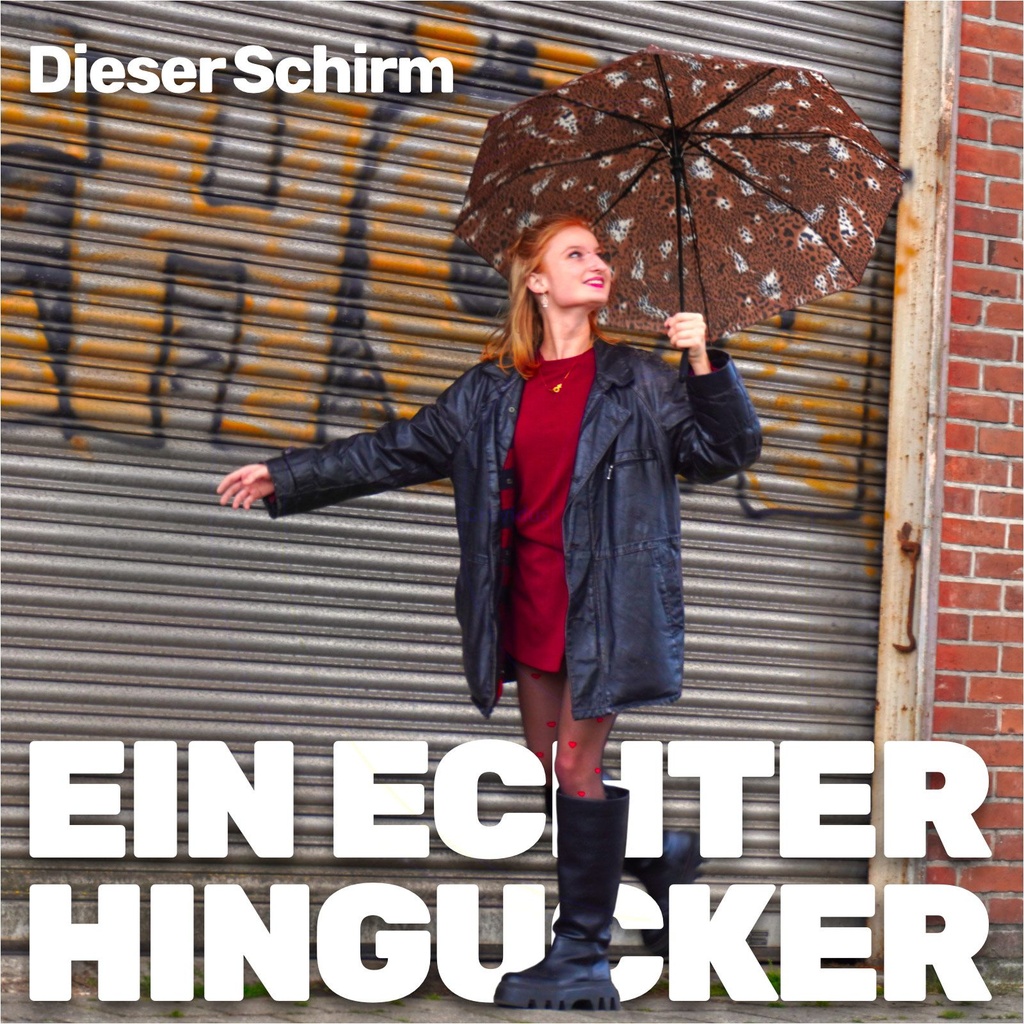 Taschenschirm Tigermuster Automatik Polyester 100cm Ø 8 Streben – Galeriebild 1, Artikelnummer 18149