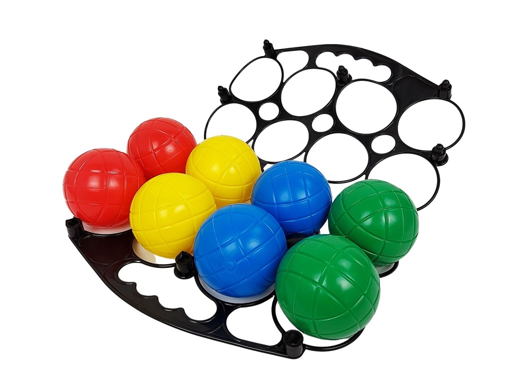 Boccia Boule Set 8 Kugeln, Wurf- & Strandspiel – Galeriebild 2, Artikelnummer 15747