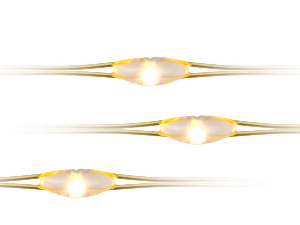 LED Lichterkette 40er warmweiß Batterie – Galeriebild 1, Artikelnummer 3857