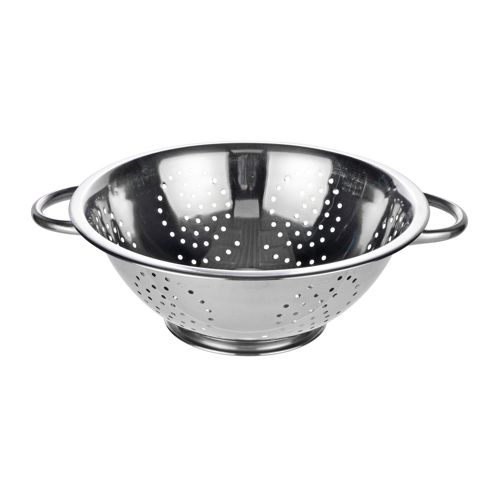 Edelstahl Salatseiher, Küchensieb, Sieb 28 cm – Galeriebild 1, Artikelnummer 2629