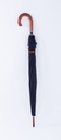 Stockschirm Automatik sturmsicher Holzgriff schwarz 118 cm – Galeriebild 3, Artikelnummer 2291