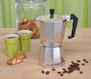 Aluminium Espressokocher 6 Espresso Kaffee Bereiter Espressokanne – Galeriebild 2, Artikelnummer 3211