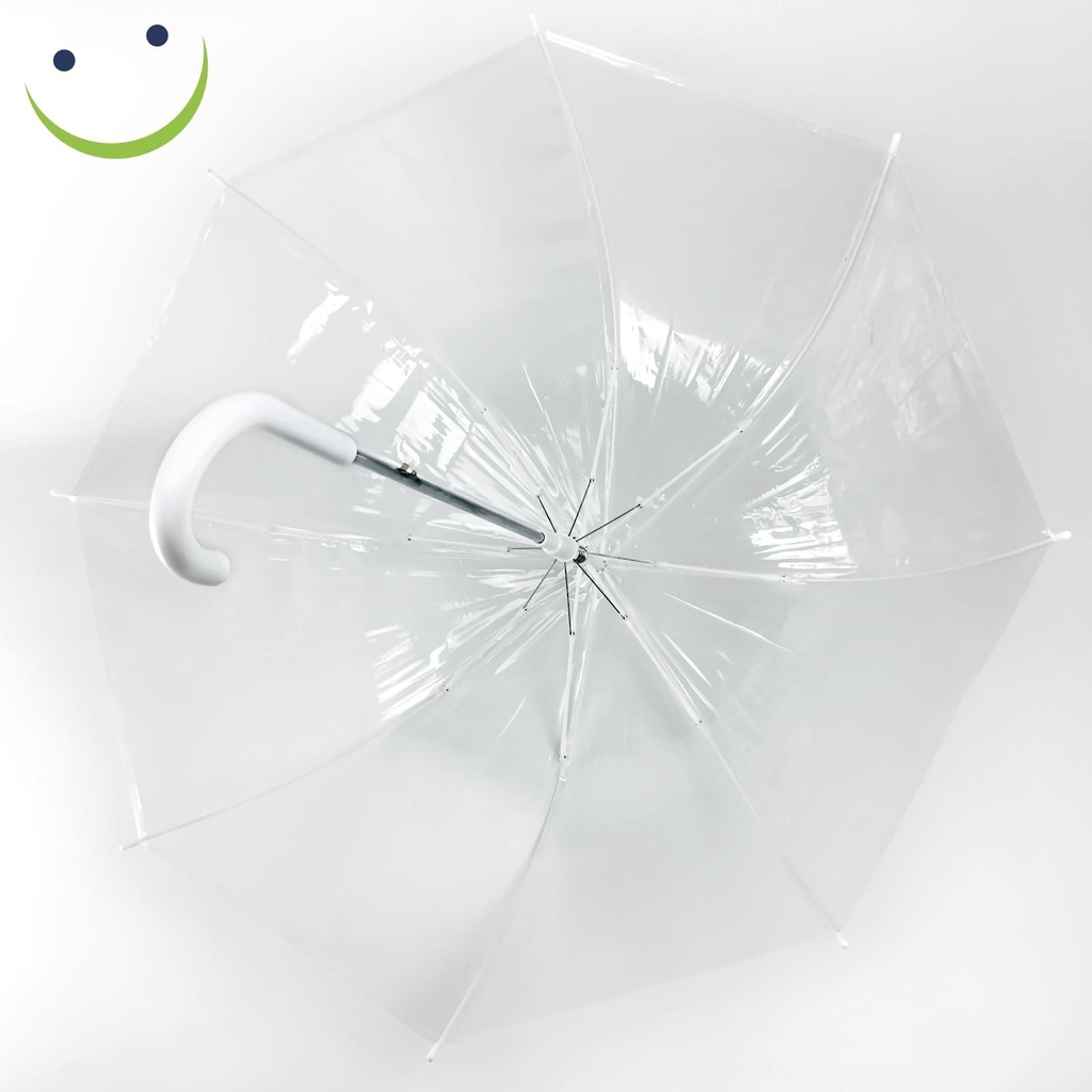 Stockschirm Regenschirm Regen- und Wetterschutz in transparent – Galeriebild 1, Artikelnummer 17312