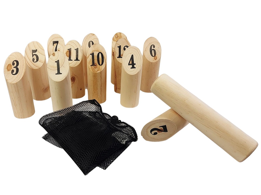 Finn Kubb Spiel Holzwurfspiel bis zu 6 Spieler – Galeriebild 3, Artikelnummer 15836
