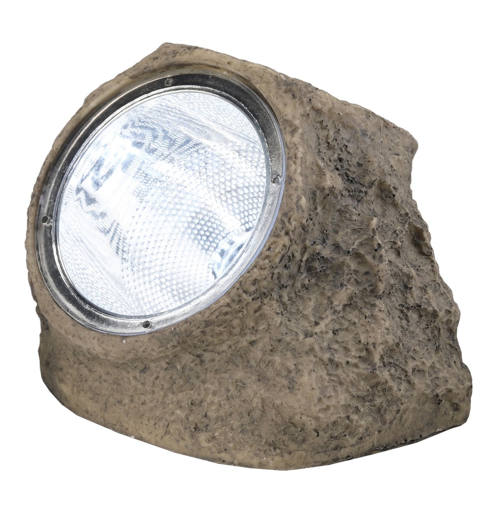 Solar-Stein Gartenbeleuchtung m. 3 LED – Galeriebild 2, Artikelnummer 7702