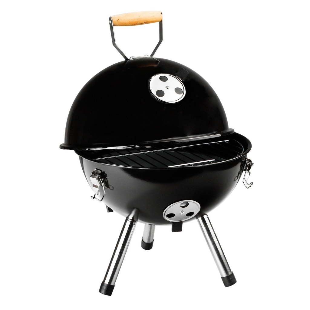 Mini Kugelgrill Holzkohle Picknick Camping – Galeriebild 3, Artikelnummer 9965