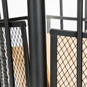 Feuerkorb mit Funkenschutz und Bodenplatte Ø40 cm für Garten Terrasse – Galeriebild 3, Artikelnummer 2790