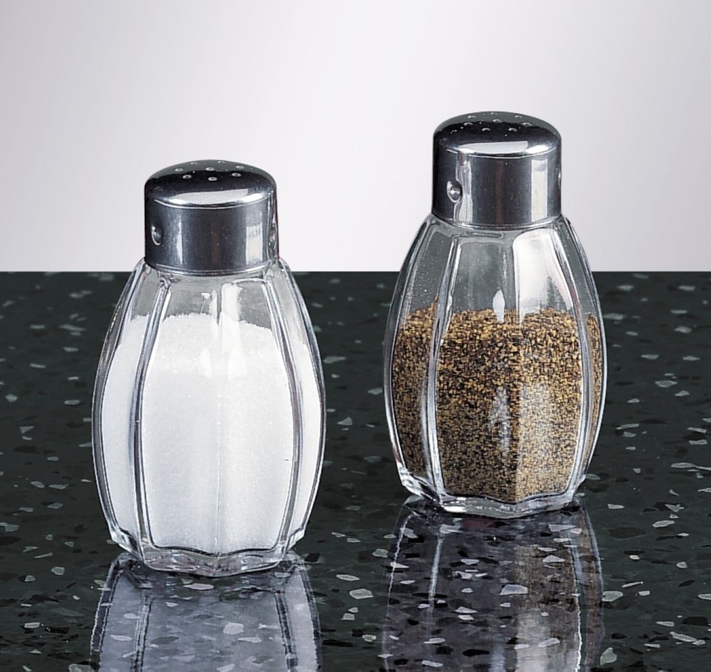 FACKELMANN 2er Set Salz- & Pfefferstreuer aus Glas – Galeriebild 1, Artikelnummer 14891
