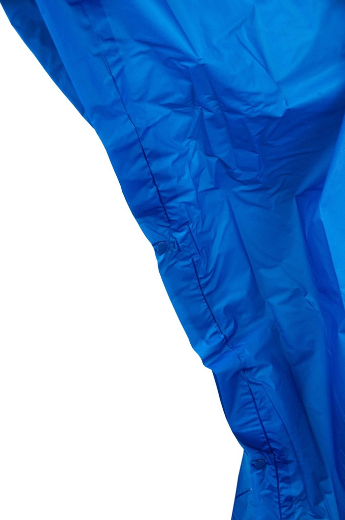Regenponcho Unisex mit Kapuze blau Regencape Regenjacke Universalgröße – Galeriebild 5, Artikelnummer 1043