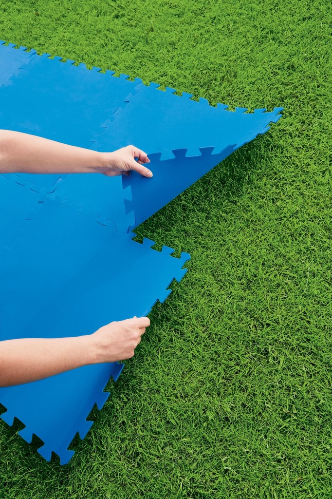 Bestway Pool Bodenschutz Fliesen 18 Stück Poolmatte Schutz – Galeriebild 2, Artikelnummer 15782