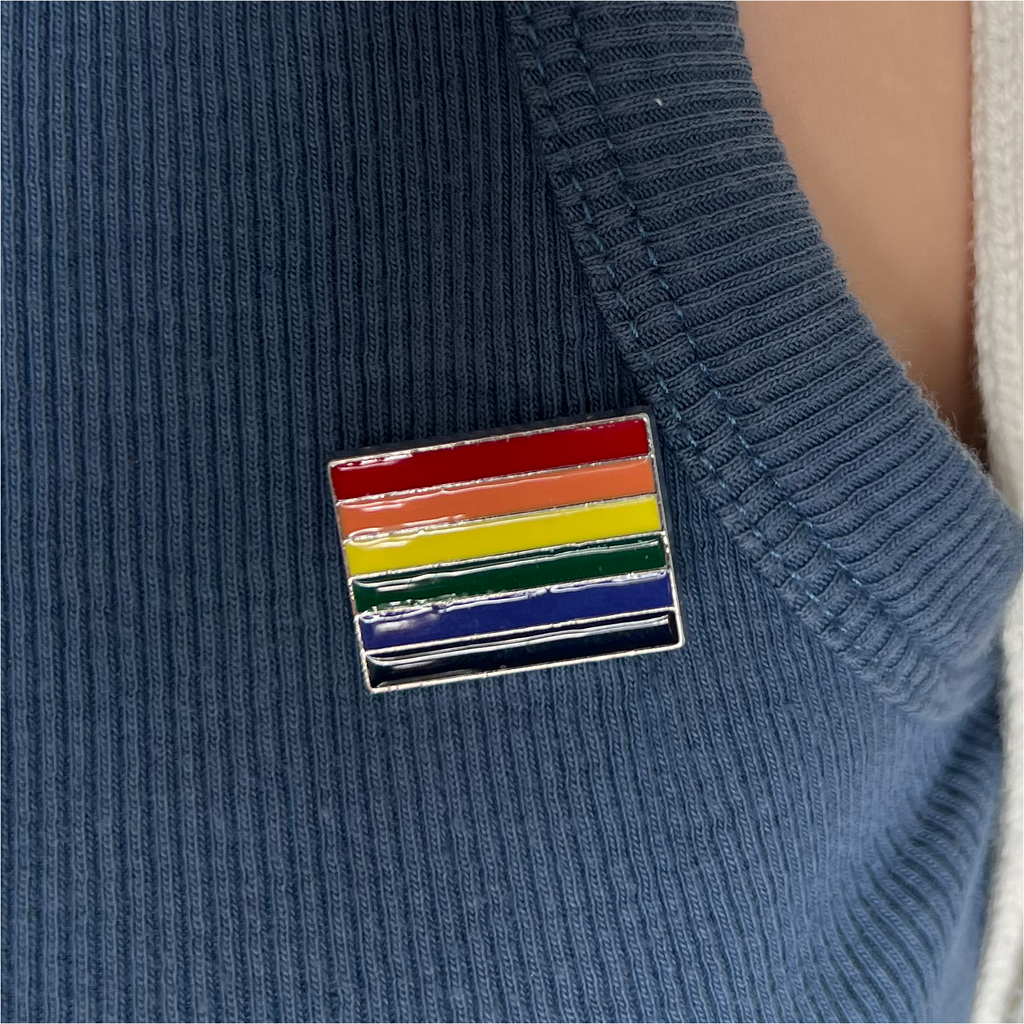 Pride 8er Set Metall-Anstecker verschiedene Designs mit Regenbogen – Galeriebild 3, Artikelnummer 18037