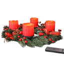 Adventskranz mit LED Echtwachskerzen Deko – Galeriebild 6, Artikelnummer 3129