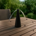 Insektenventilator 2‑Flügel schwarz geräuscharm, batteriebetrieben – Galeriebild 1, Artikelnummer 18144
