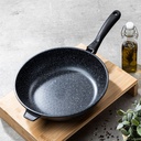Aluguss Pfanne Ø28cm Induktion Granitoptik – Galeriebild 2, Artikelnummer 3179