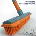 Gummibesen mit Teleskopstiel und Wasserabziehkante Kunststoff – Galeriebild 2, Artikelnummer 2330