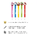 Radierbare Hello Kitty Stifte 5er Set sortiert 14,5 cm – Galeriebild 1, Artikelnummer 18409