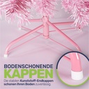 Pinker Weihnachtsbaum 150 cm künstlich mit Metallständer 440 Zweigen – Galeriebild 9, Artikelnummer 3007