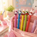Radierbare Hello Kitty Stifte 5er Set sortiert 14,5 cm – Galeriebild 1, Artikelnummer 18409